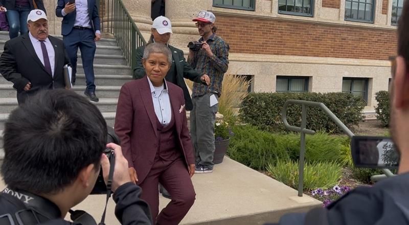 Didulo leaving court on Monday